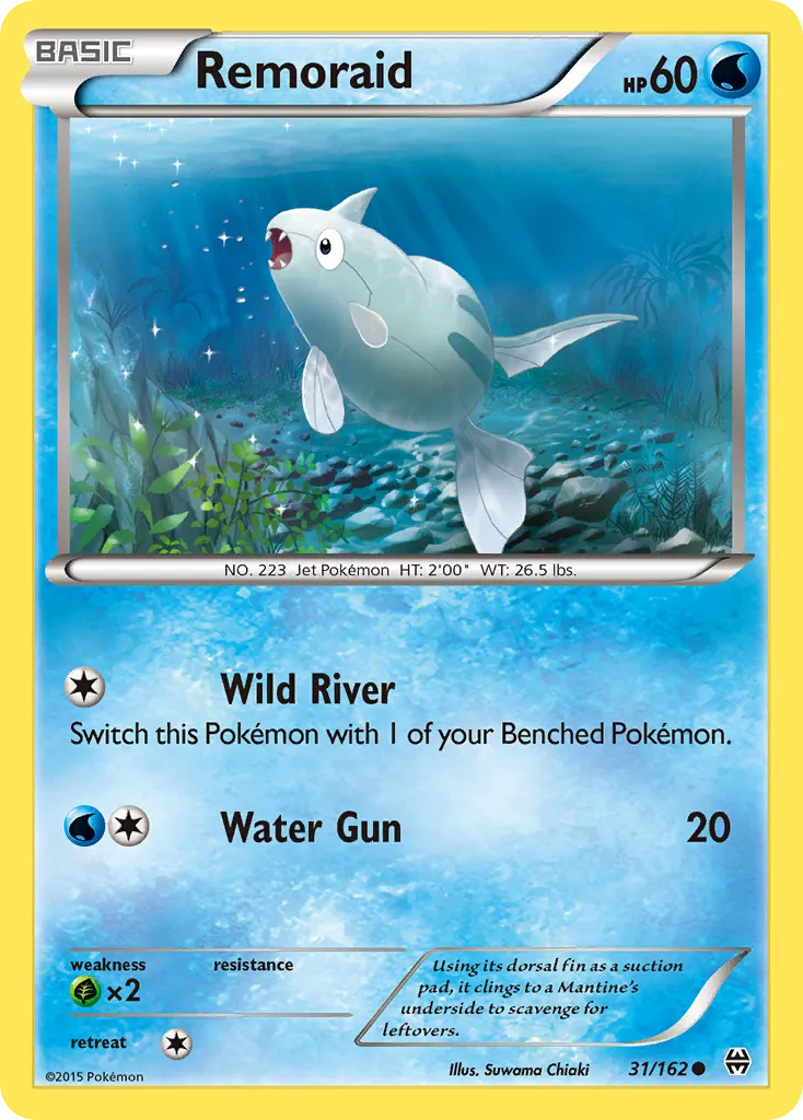 Remoraid — XY - BREAKthrough — Pokémon
