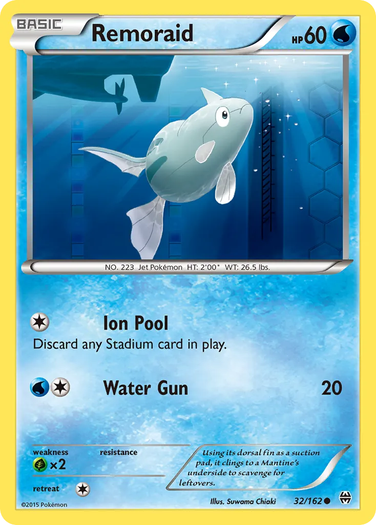 Remoraid — XY - BREAKthrough — Pokémon