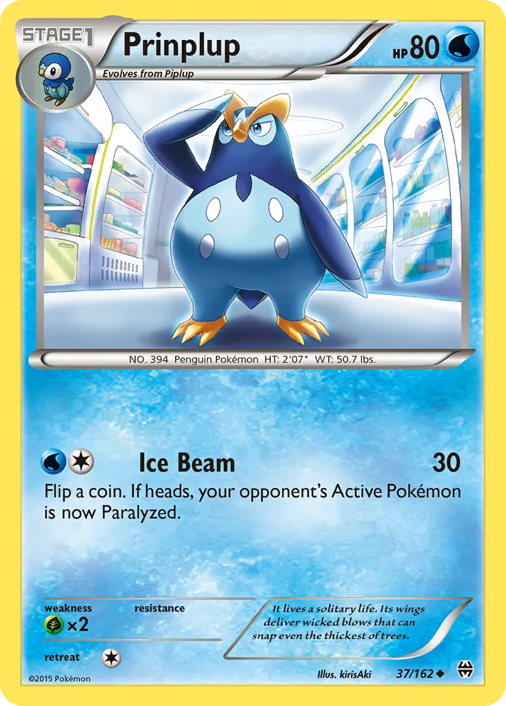 Prinplup — XY - BREAKthrough — Pokémon