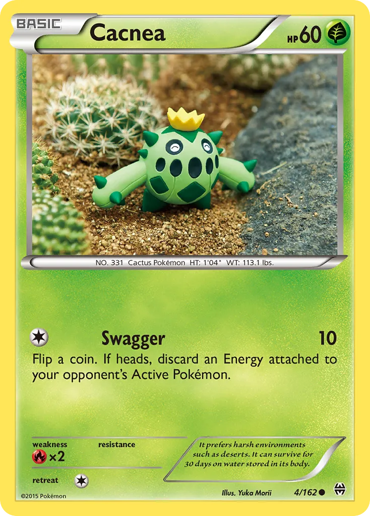Cacnea — XY - BREAKthrough — Pokémon