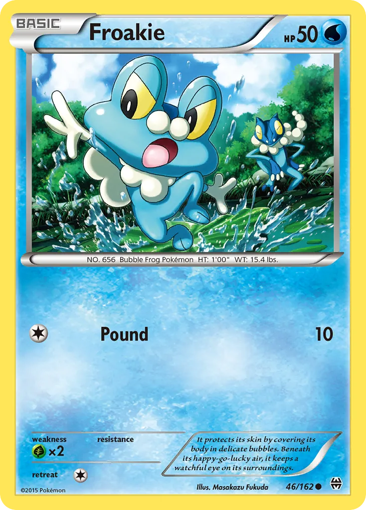 Froakie — XY - BREAKthrough — Pokémon
