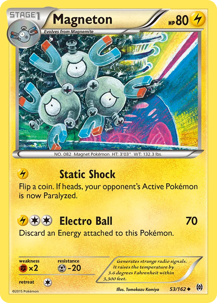 Magneton — XY - BREAKthrough — Pokémon