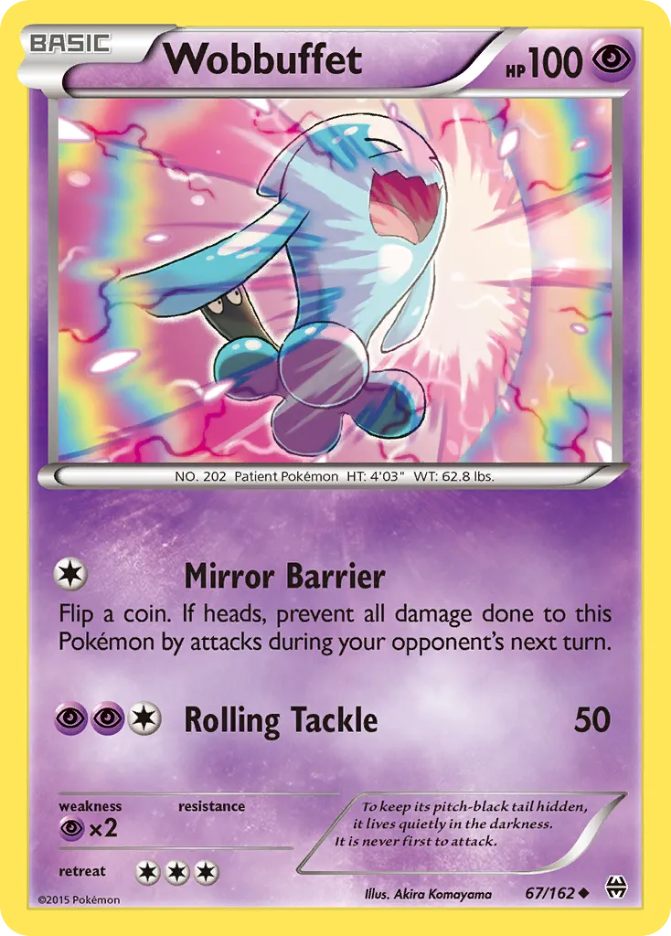 Wobbuffet — XY - BREAKthrough — Pokémon