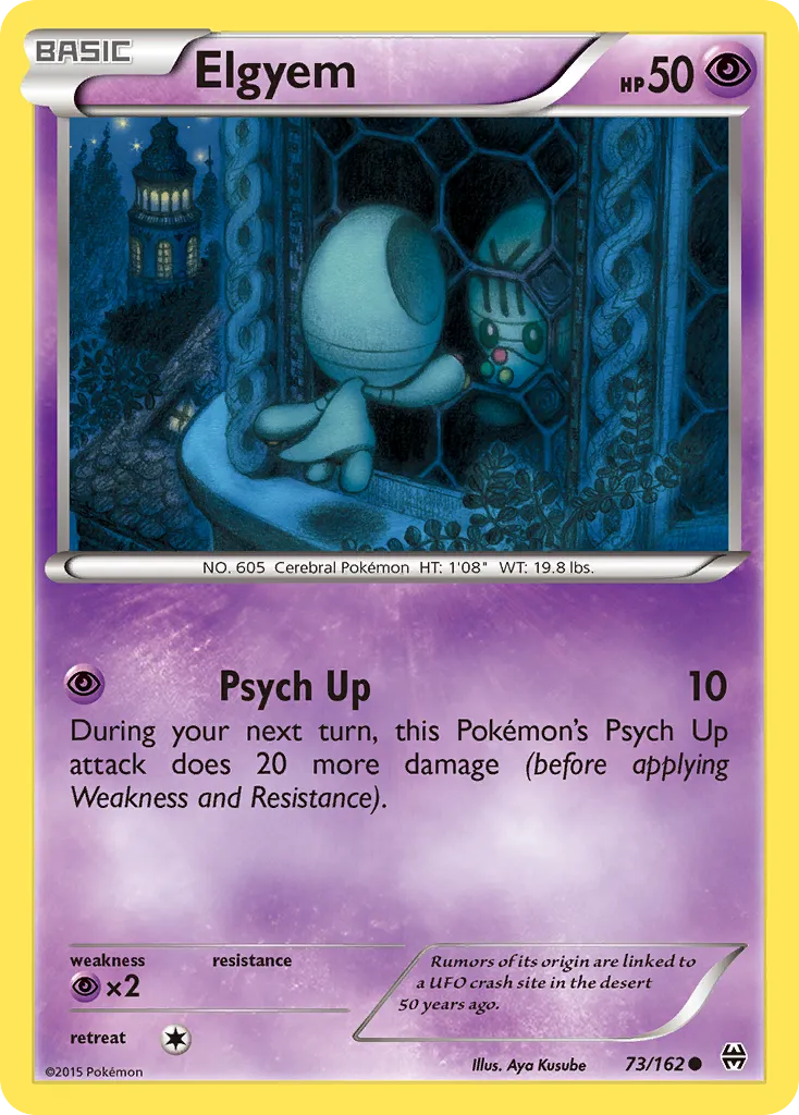 Elgyem — XY - BREAKthrough — Pokémon