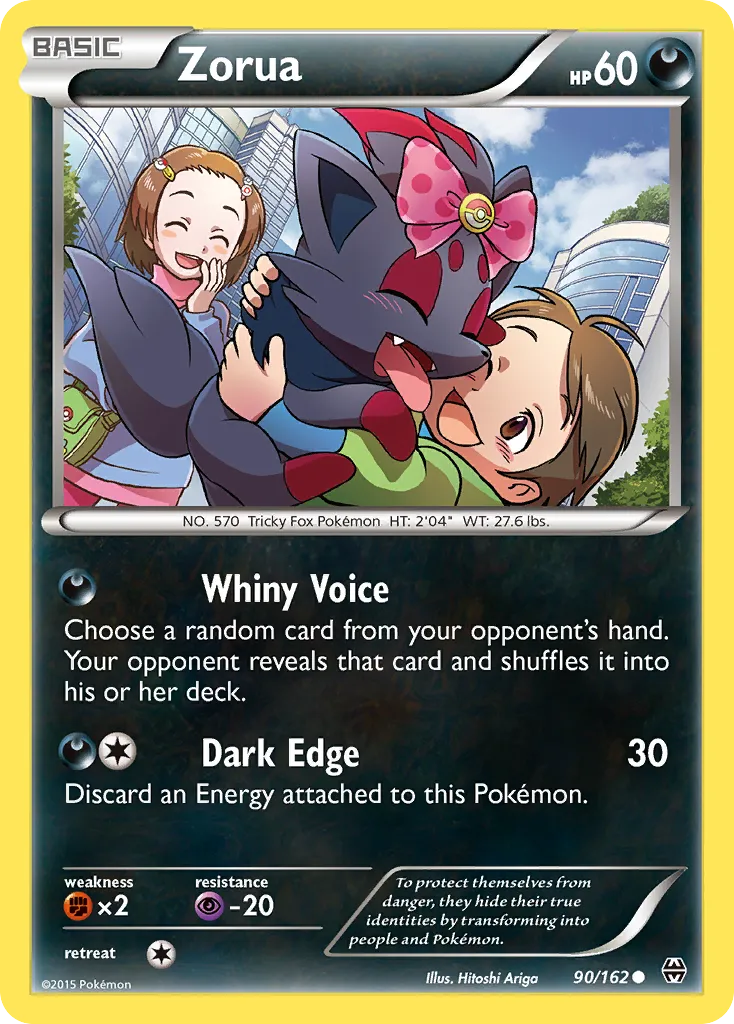 Zorua — XY - BREAKthrough — Pokémon