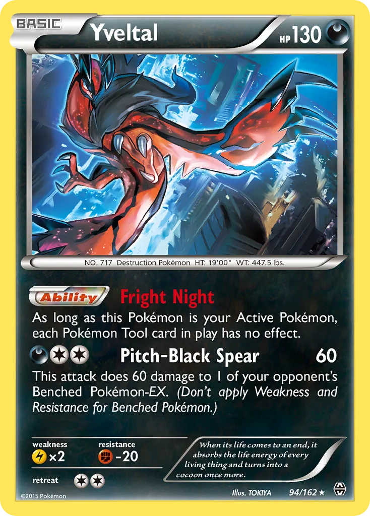 Yveltal — XY - BREAKthrough — Pokemon
