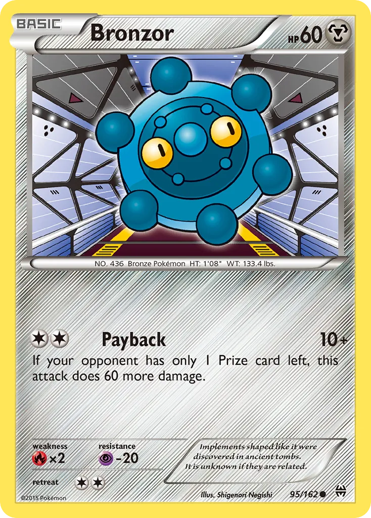 Bronzor — XY - BREAKthrough — Pokémon