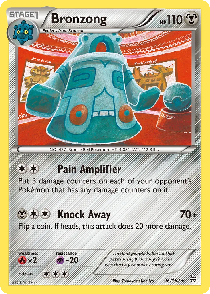 Bronzong — XY - BREAKthrough — Pokémon