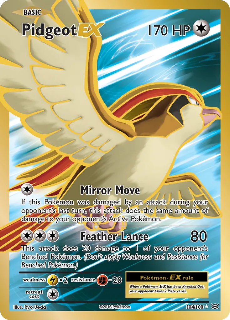Pidgeot EX — XY - Evolutions — Pokemon