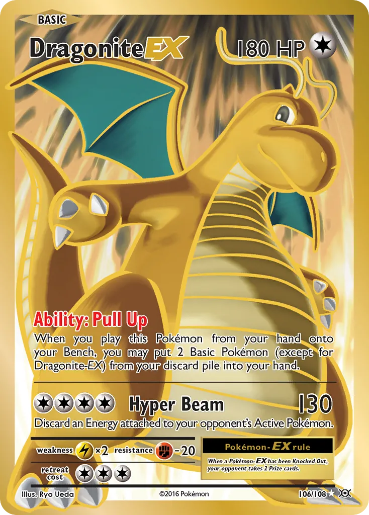 Dragonite EX — XY - Evolutions — Pokémon