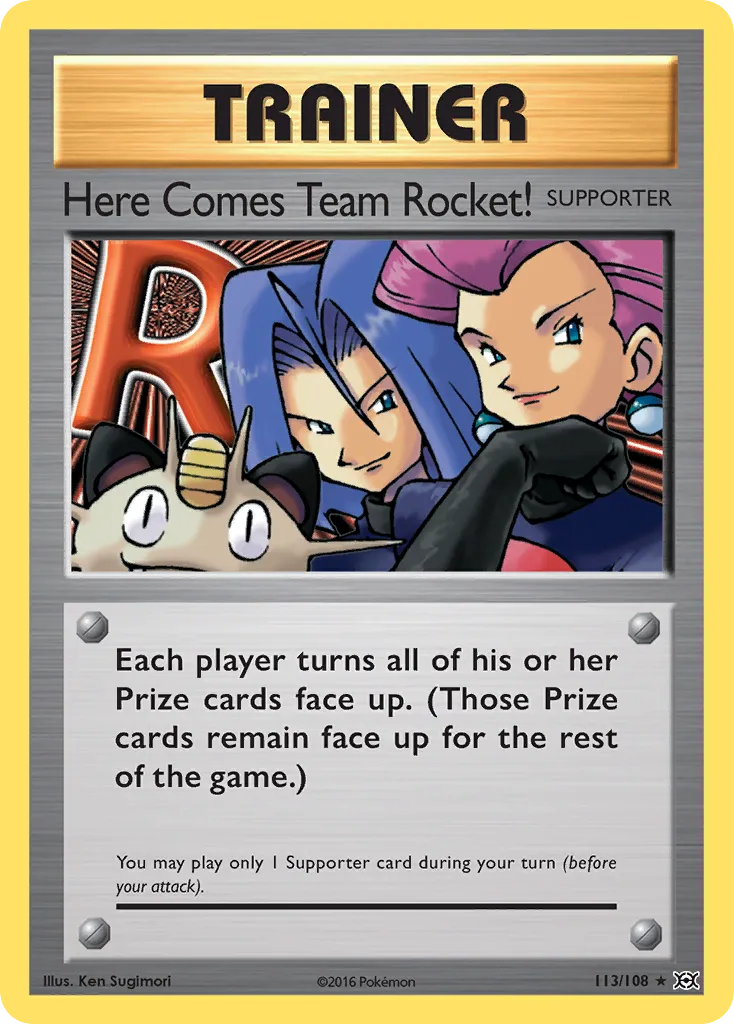 Et voila les Team Rocket ! — XY - Evolutions — Pokémon