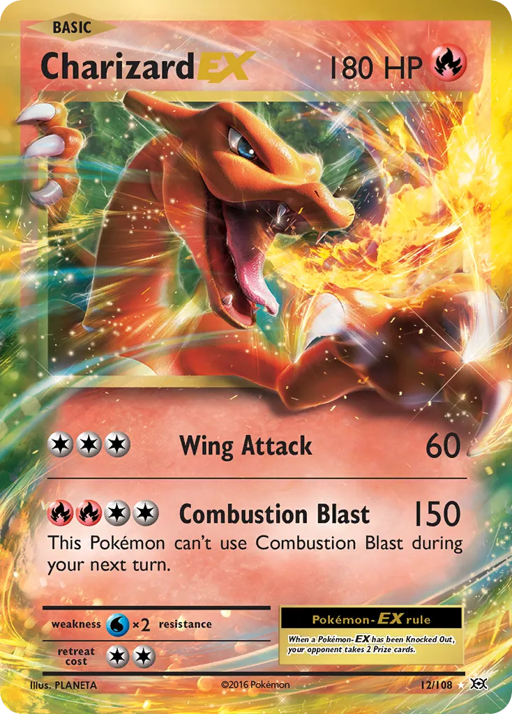 Charizard EX — XY - Evolutions — Pokemon