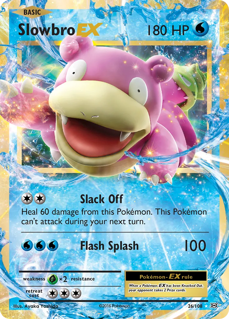Slowbro EX — XY - Evolutions — Pokemon