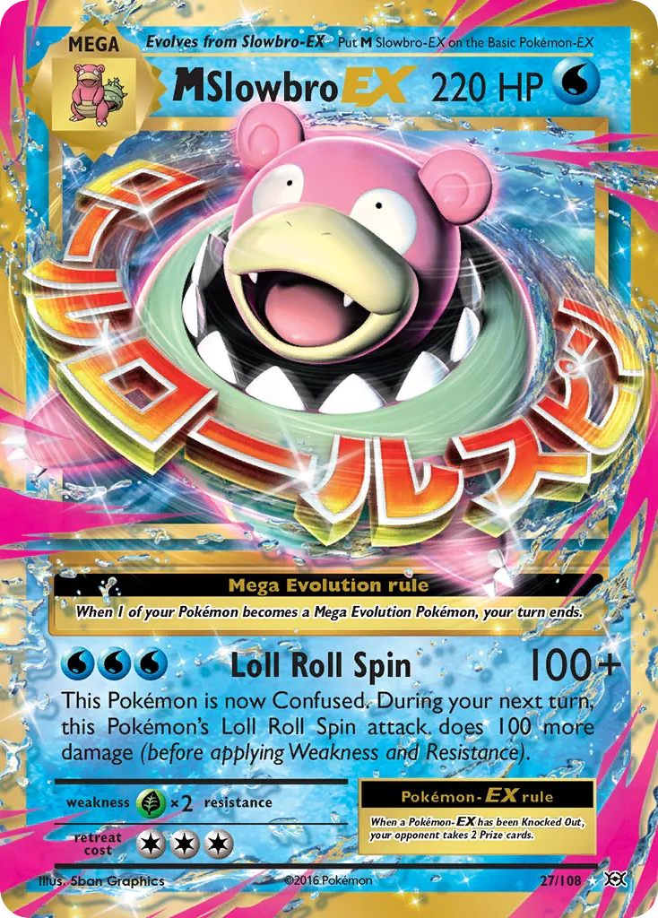 MSlowbro EX — XY - Evolutions — Pokémon
