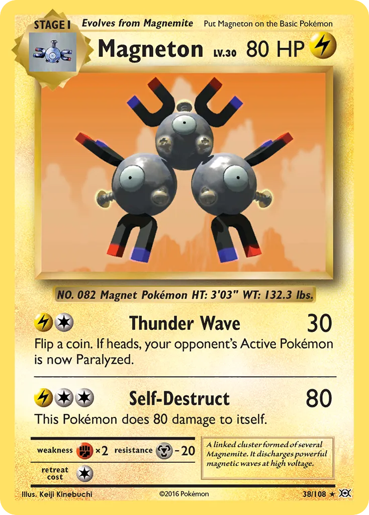 Magneton — XY - Evolutions — Pokemon