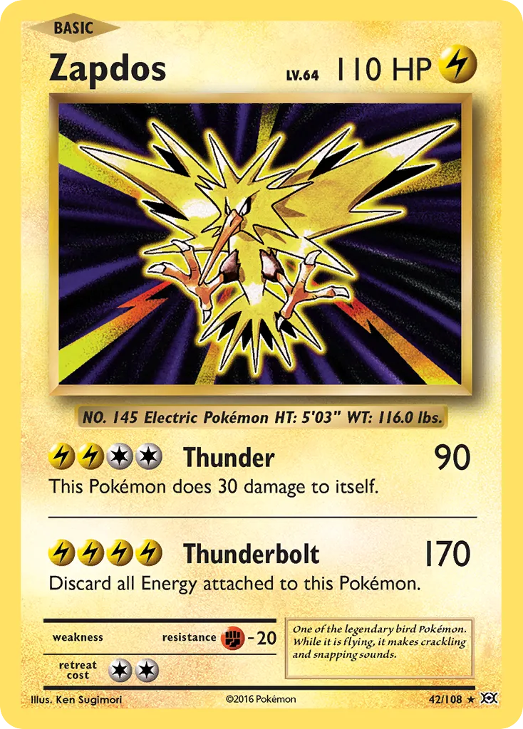 Électhor — XY - Evolutions — Pokémon