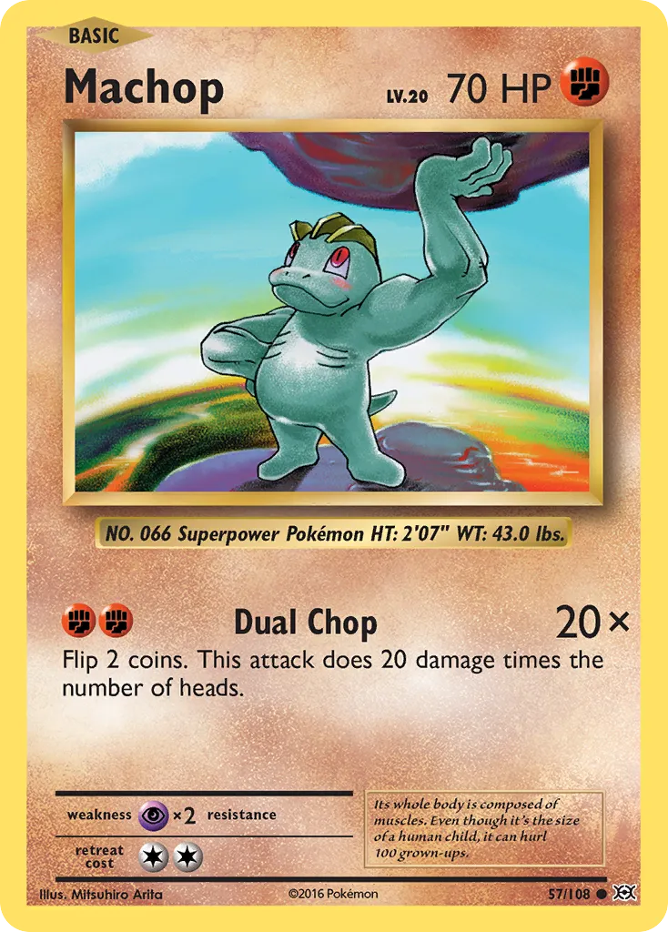 Machop — XY - Evolutions — Pokémon