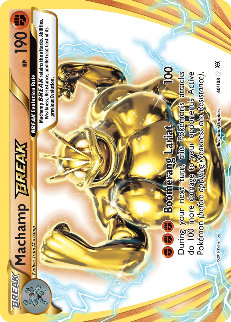 Machamp BREAK — XY - Evolutions — Pokemon