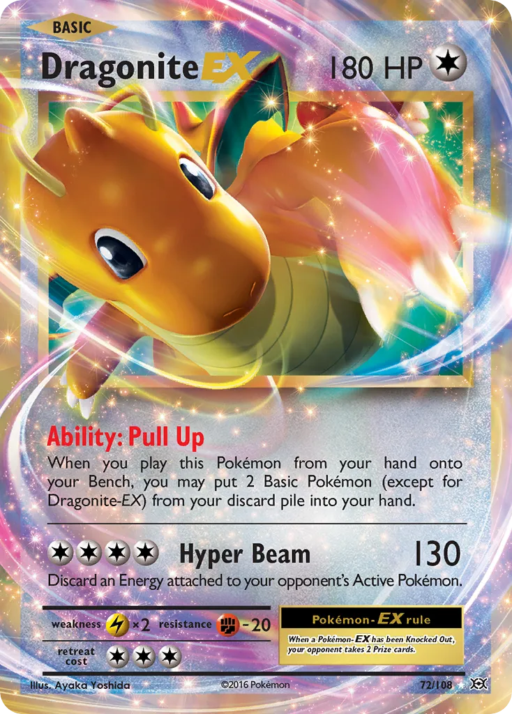 Dragonite EX — XY - Evolutions — Pokémon