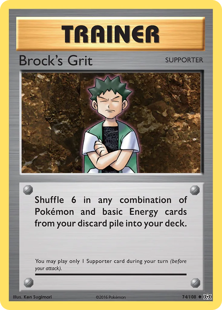 Vaillance de Pierre — XY - Evolutions — Pokémon