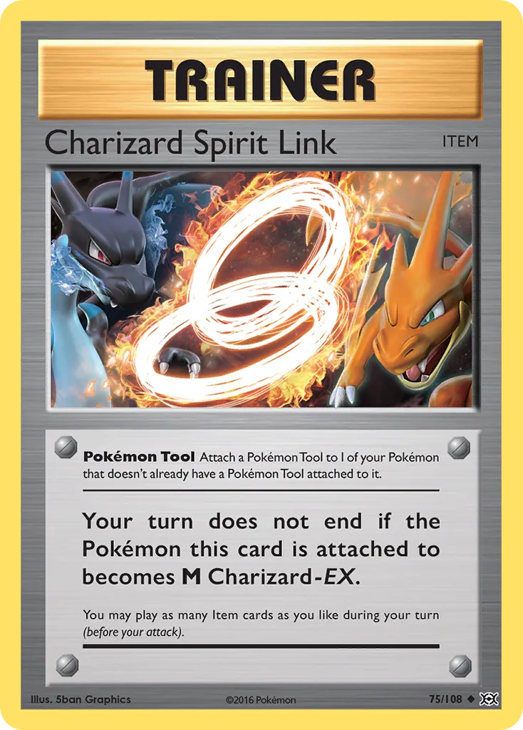 Charizard Spirit Link — XY - Evolutions — Pokémon