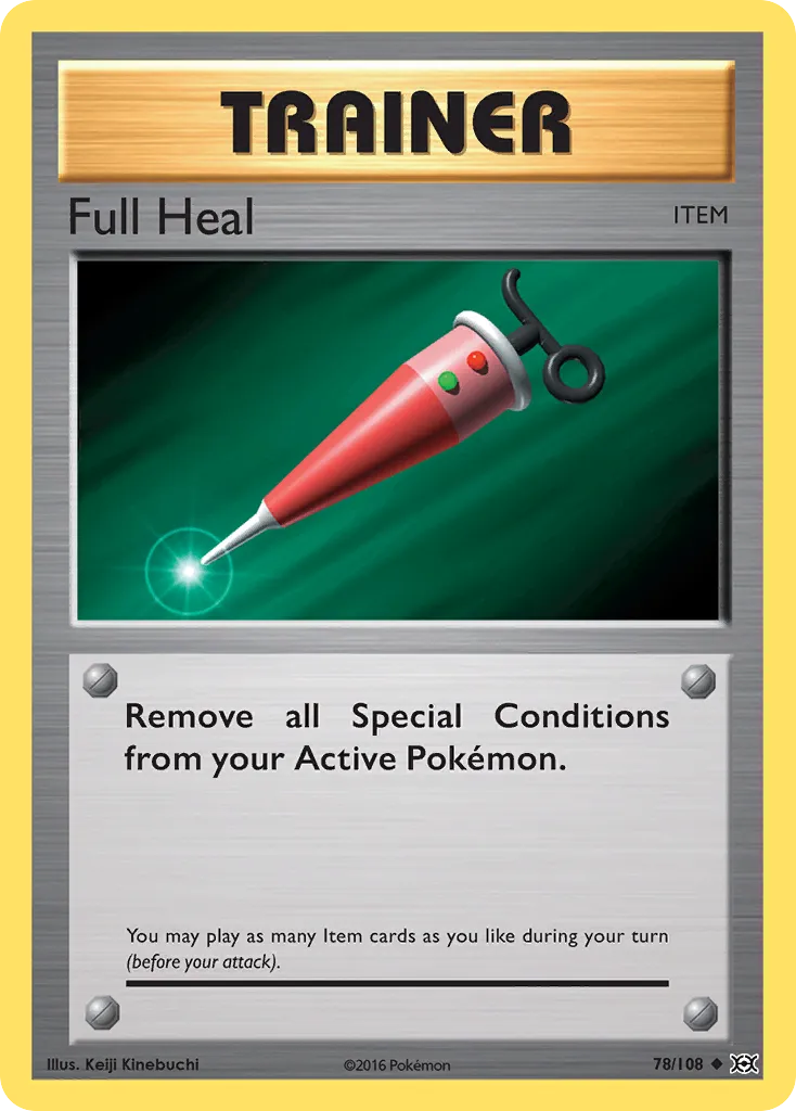 Total Soin from XY - Evolutions - Pokemon