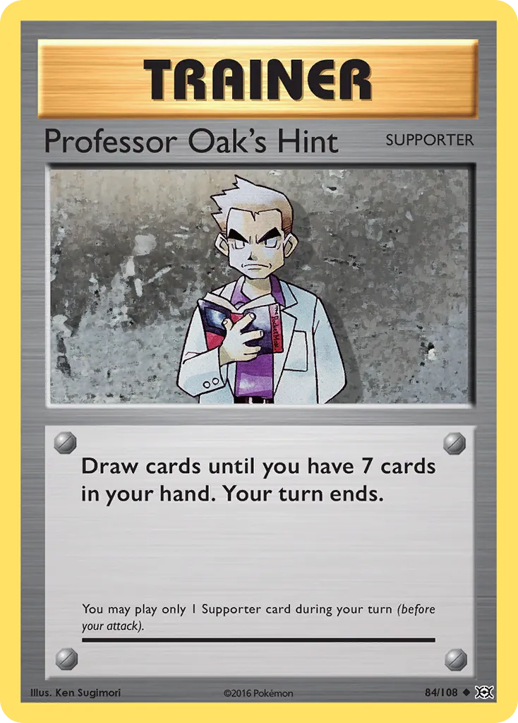 Indice du Prof. Chen — XY - Evolutions — Pokémon