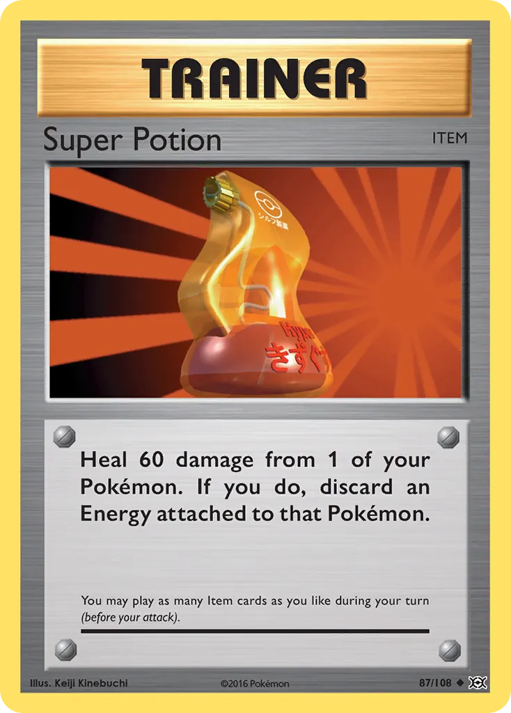 Super Potion — XY - Evolutions — Pokémon