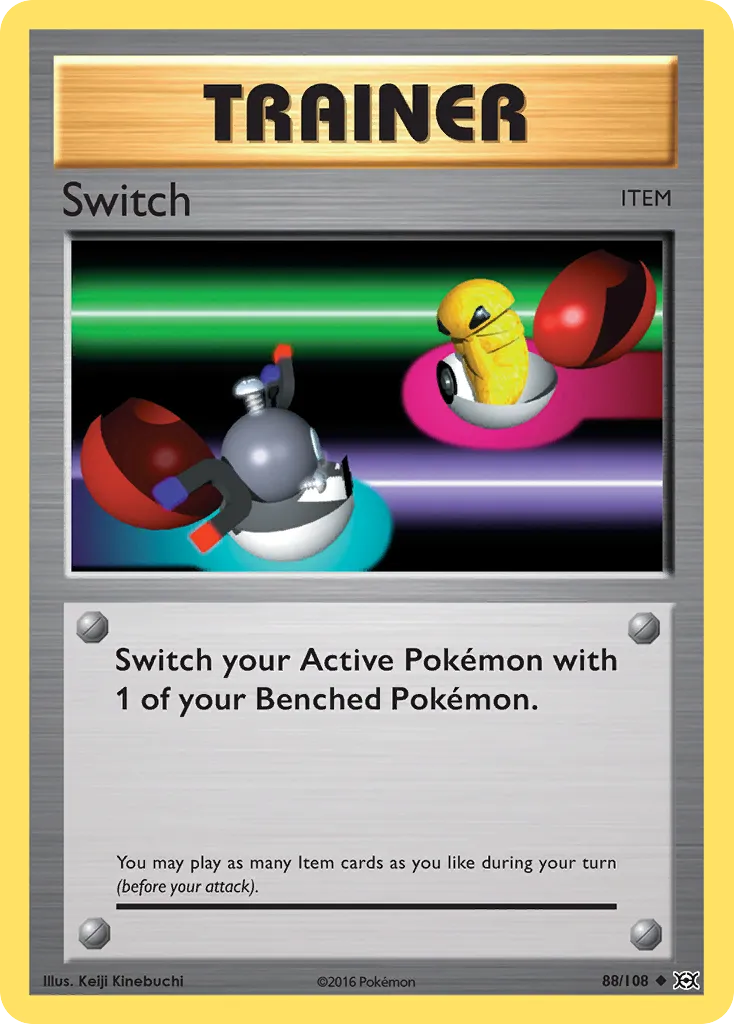 Switch — XY - Evolutions — Pokemon