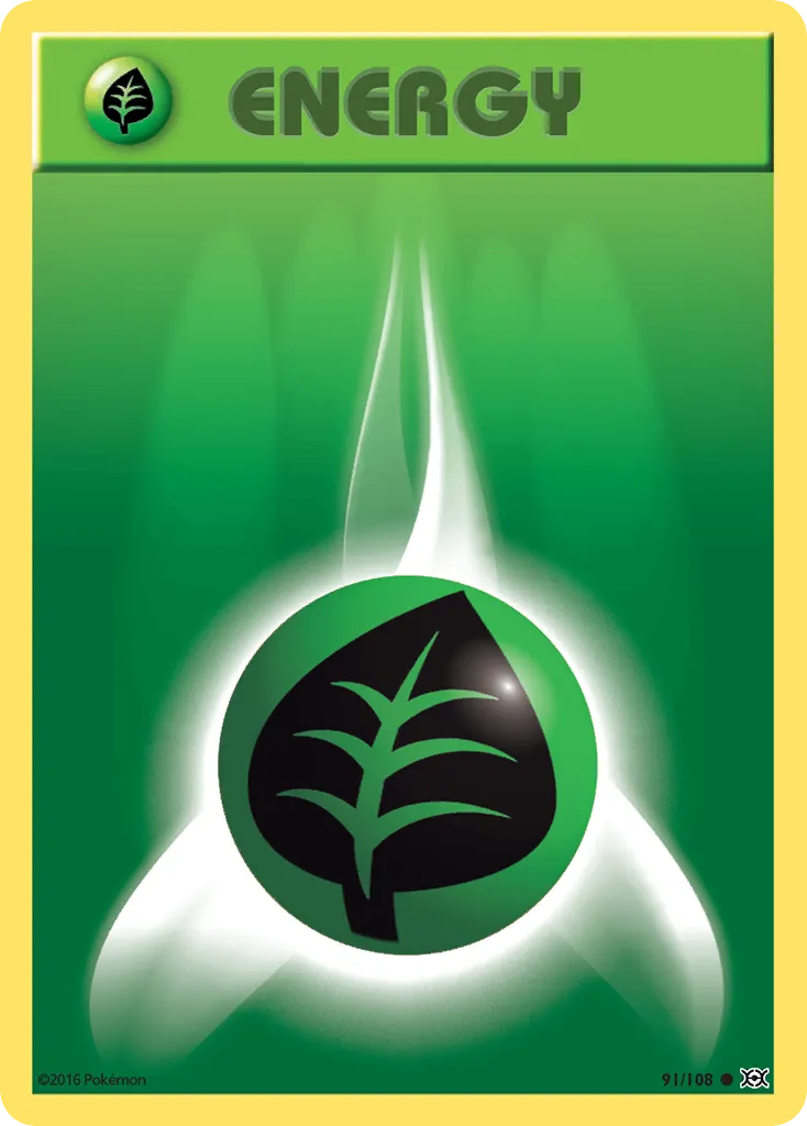 Grass Energy — XY - Evolutions — Pokemon