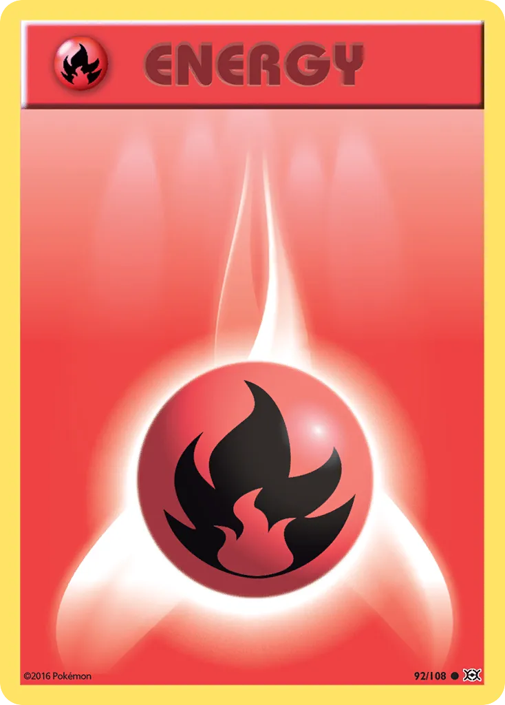 Énergie Feu — XY - Evolutions — Pokémon