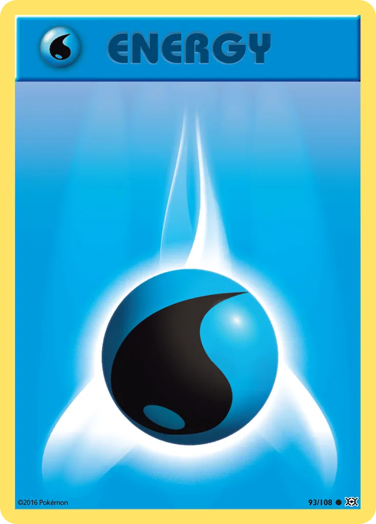 Water Energy — XY - Evolutions — Pokemon
