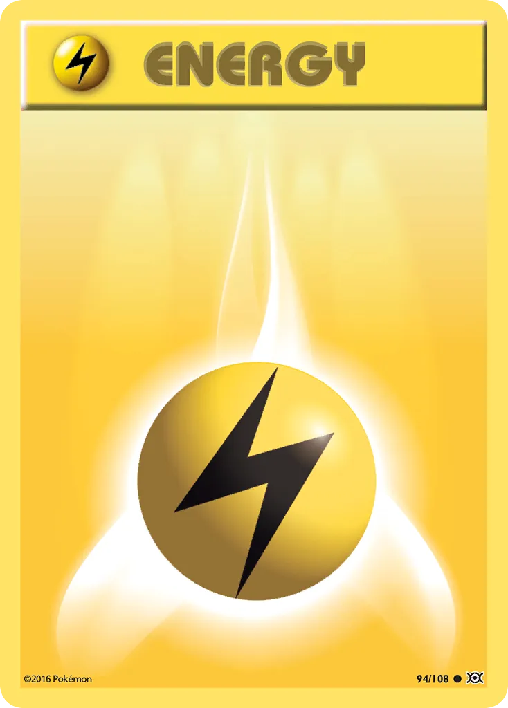Lightning Energy — XY - Evolutions — Pokemon