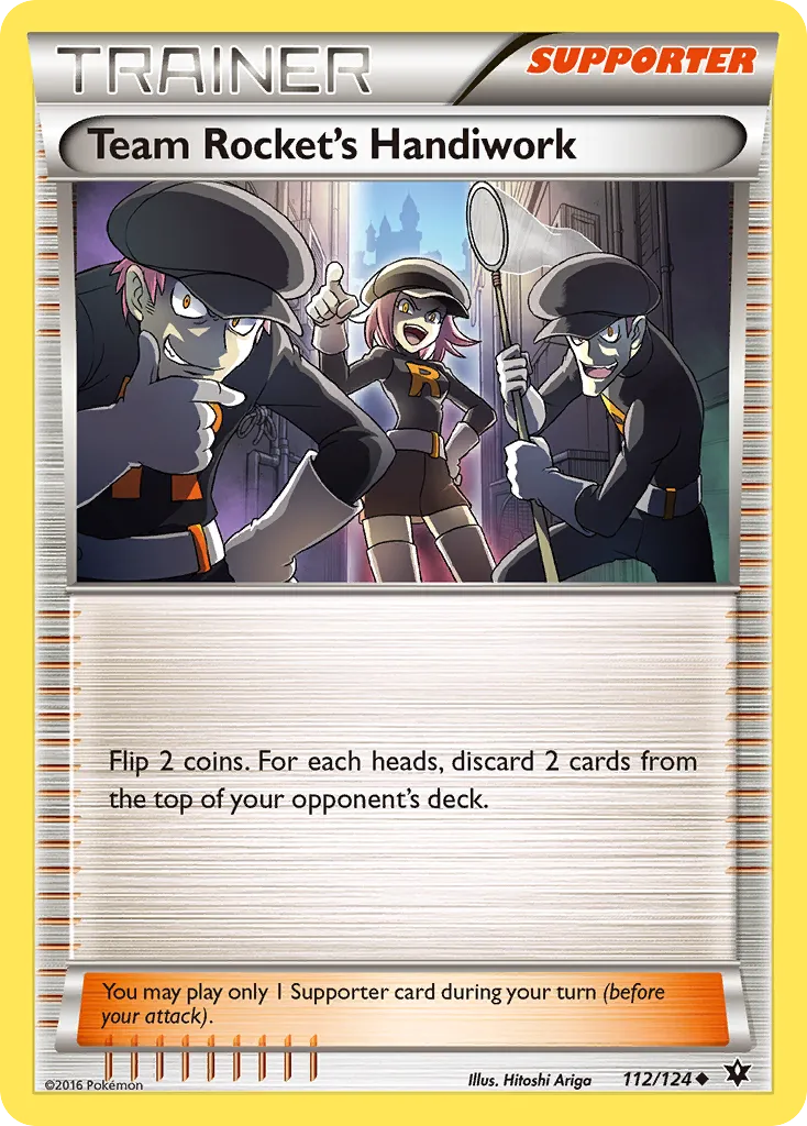 Team Rocket's Handiwork — XY - Fates Collide — Pokémon
