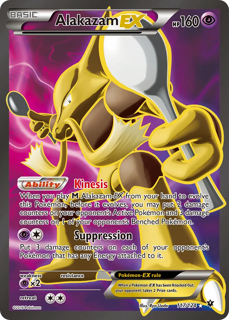 Alakazam EX — XY - Fates Collide — Pokemon