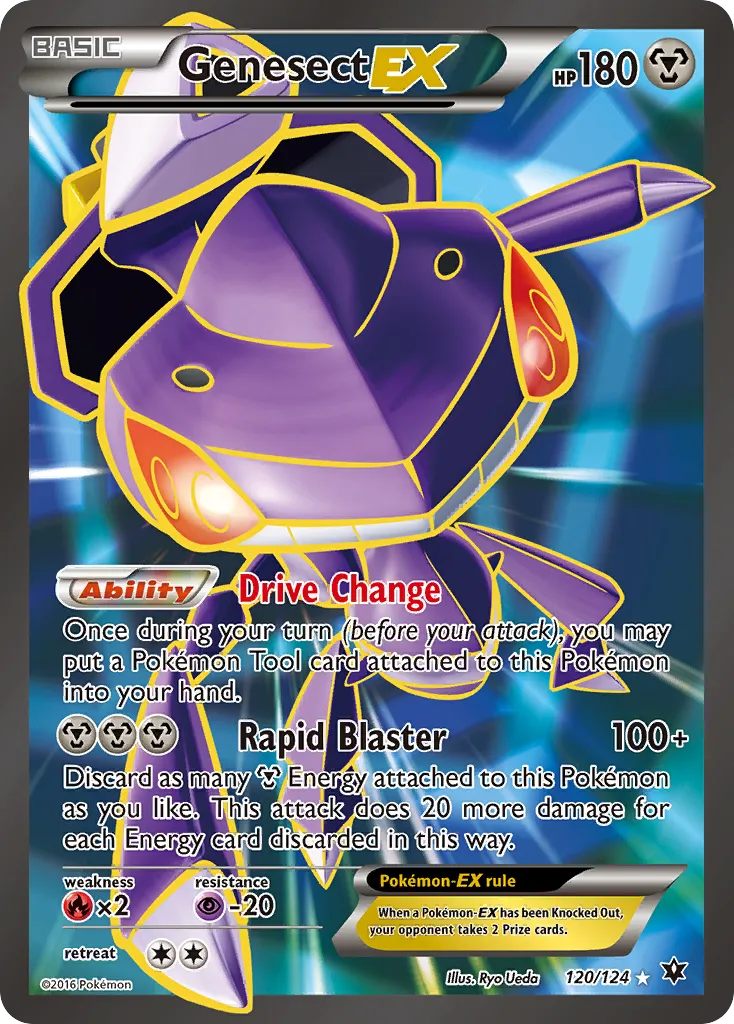 Genesect EX — XY - Fates Collide — Pokemon
