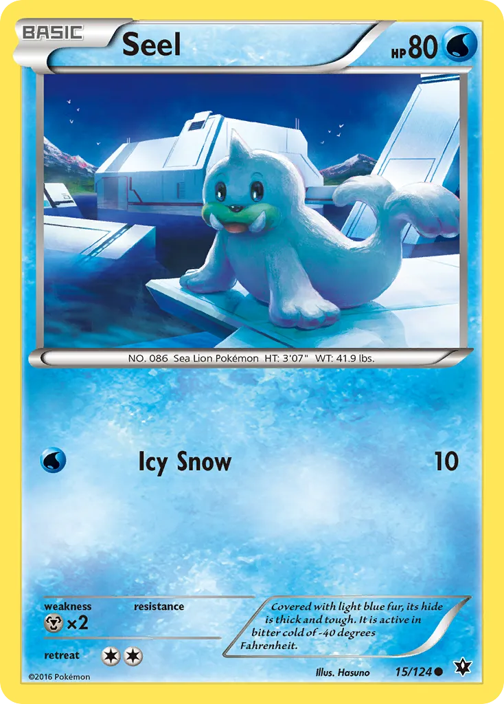 Seel — XY - Fates Collide — Pokémon
