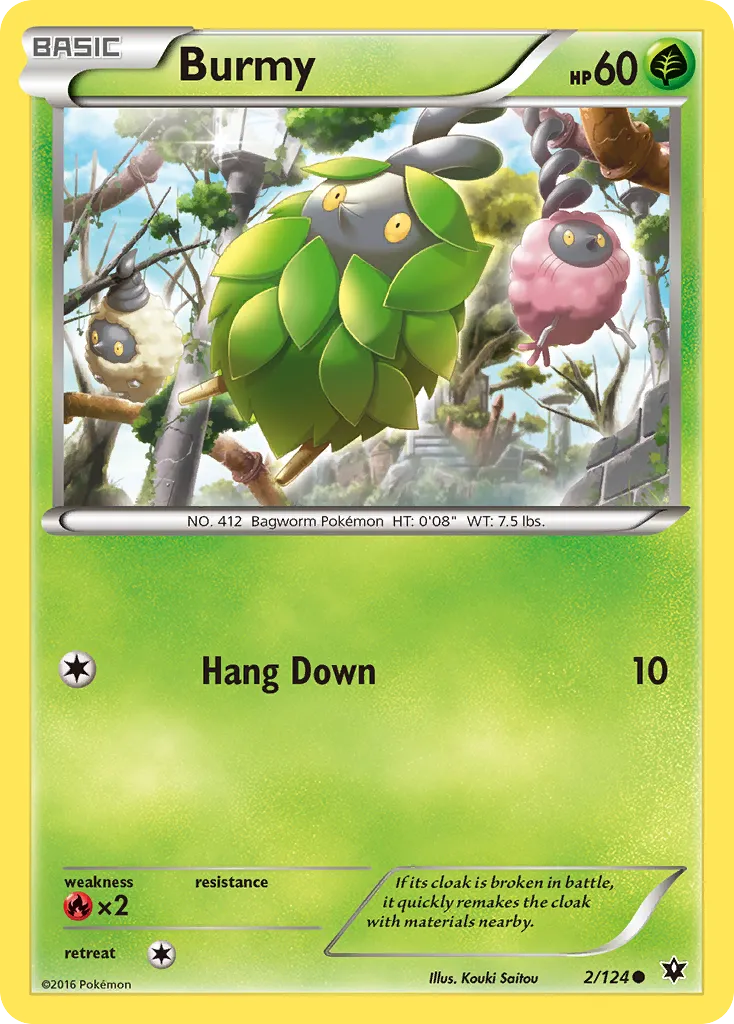 Burmy — XY - Fates Collide — Pokémon