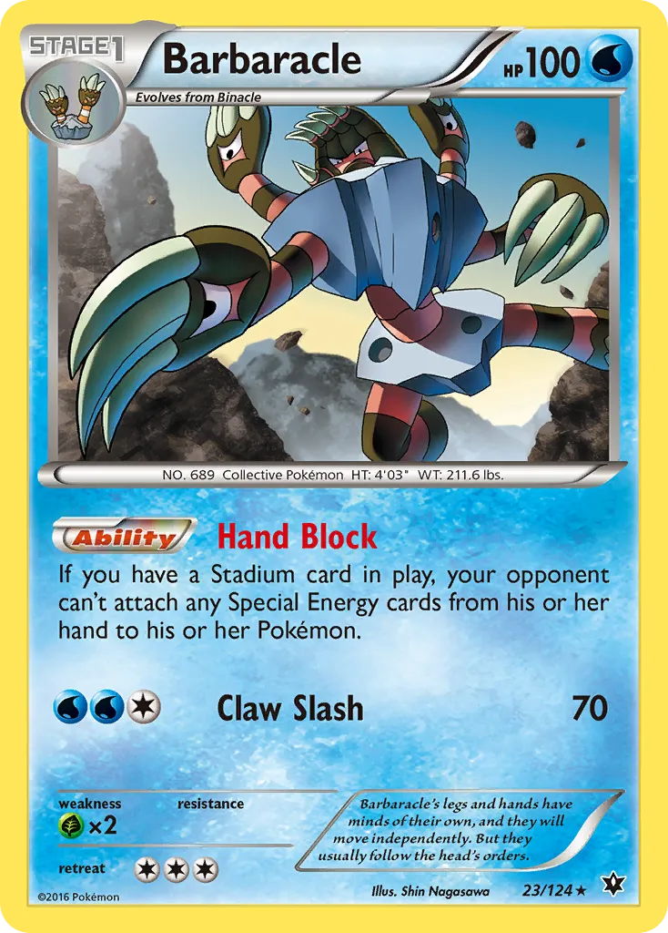 Barbaracle — XY - Fates Collide — Pokémon