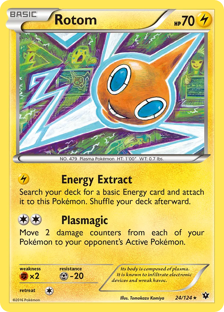 Rotom — XY - Fates Collide — Pokémon