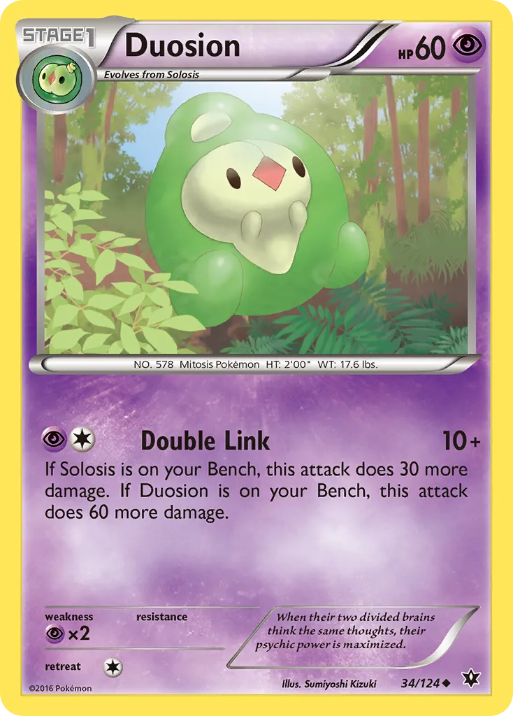 Duosion — XY - Fates Collide — Pokémon
