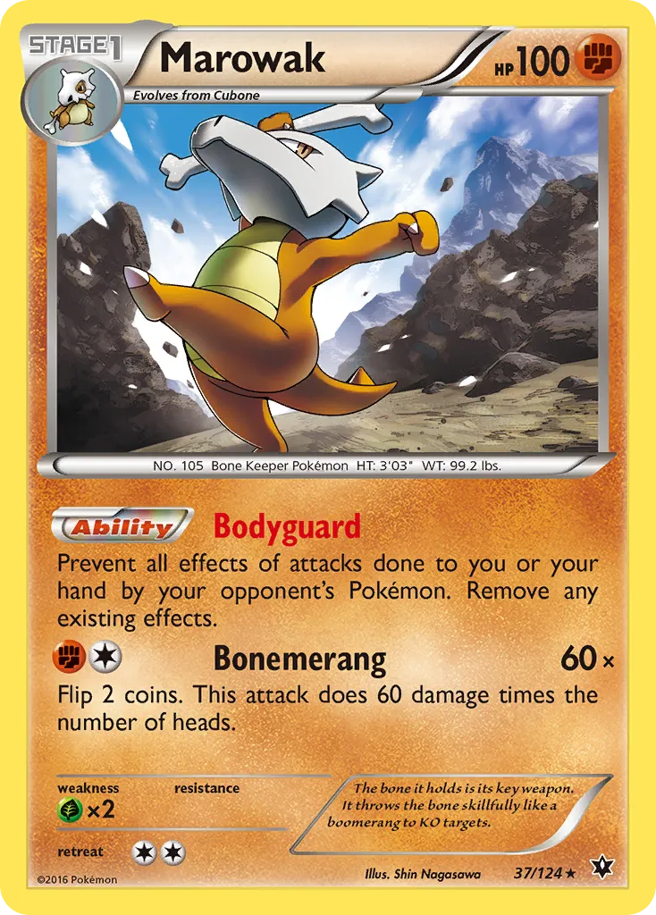 Marowak — XY - Fates Collide — Pokémon
