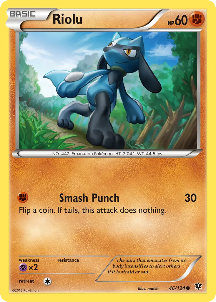 Riolu — XY - Fates Collide — Pokemon