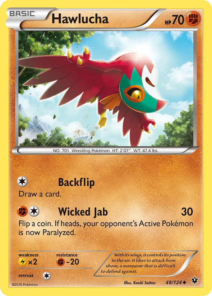 Hawlucha — XY - Fates Collide — Pokemon