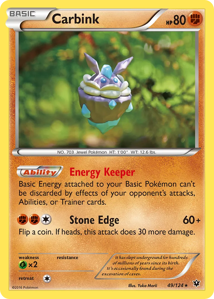 Carbink — XY - Fates Collide — Pokémon