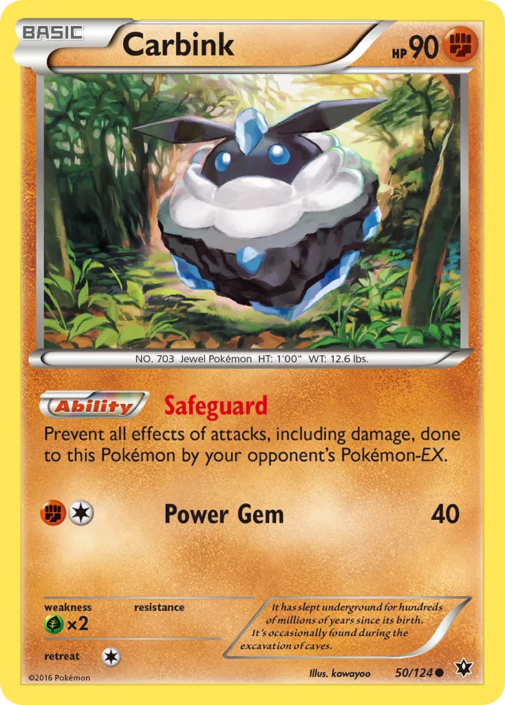 Carbink — XY - Fates Collide — Pokémon