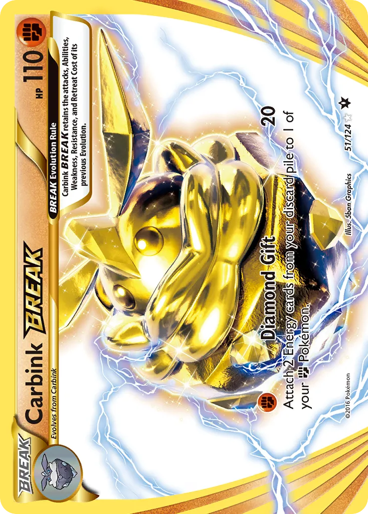 Carbink BREAK — XY - Fates Collide — Pokémon