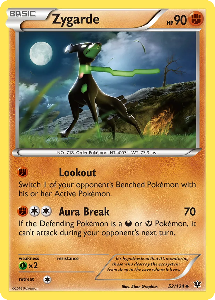Zygarde — XY - Fates Collide — Pokémon