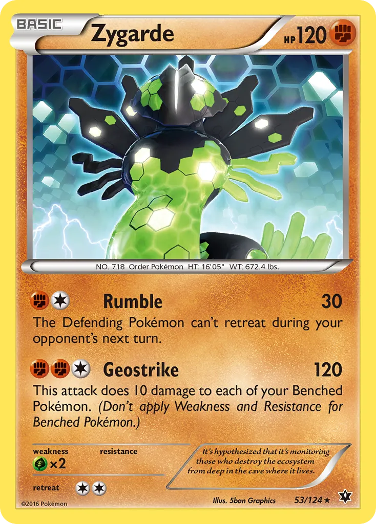 Zygarde — XY - Fates Collide — Pokemon