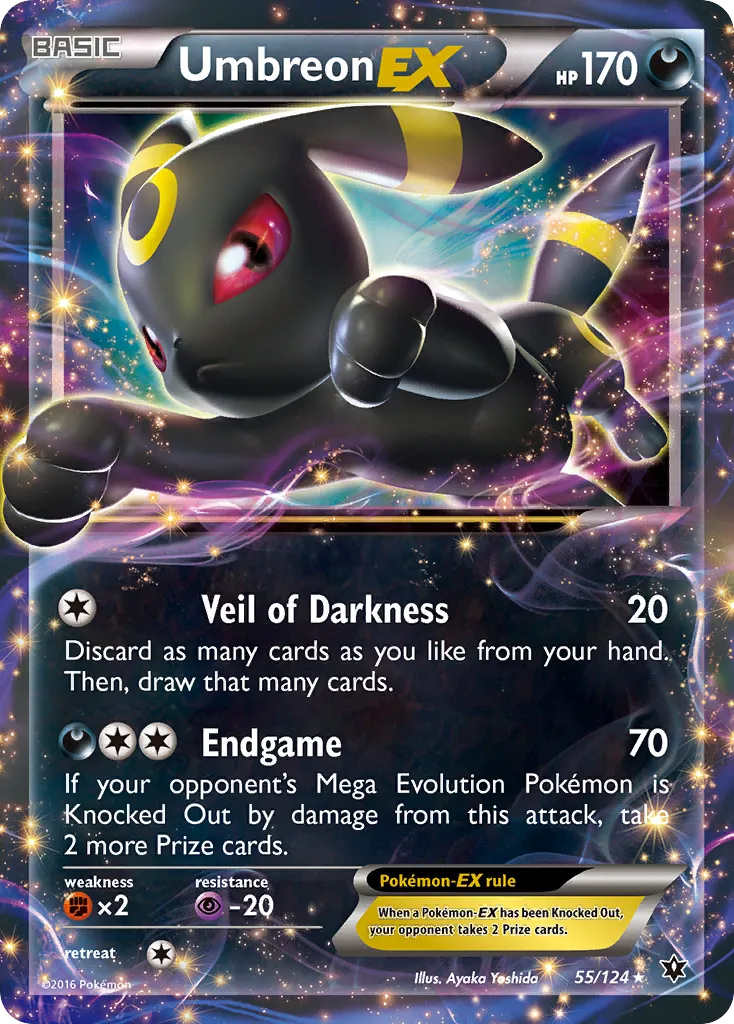 Umbreon EX — XY - Fates Collide — Pokémon